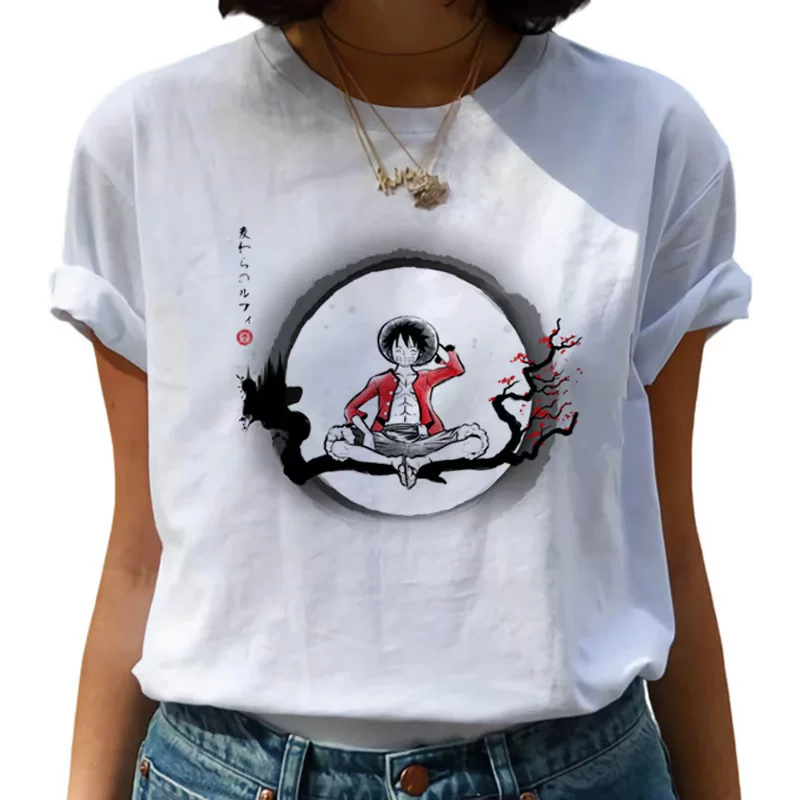 [Кружка One Piece Женские карикатуры Лuffy японское аниме 90-е годы футболка]