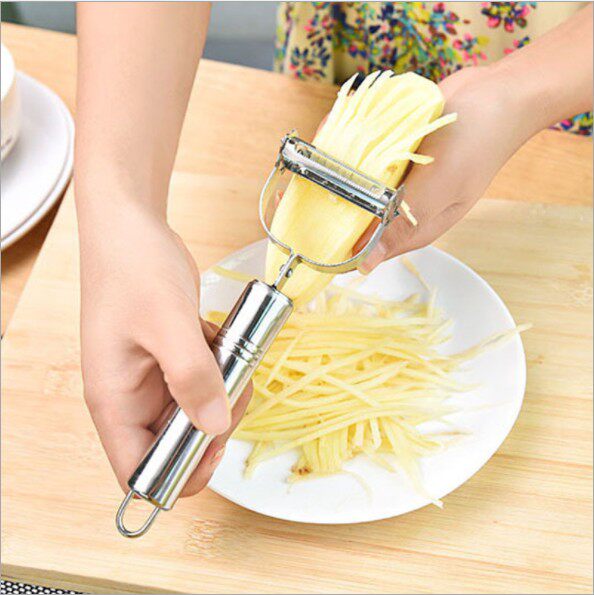 Stainless steel peeler Luo Radish Silk Planing Multifunction Chopped skin Peel Potatoes Cucumber Peeler Peeler Planter Planter