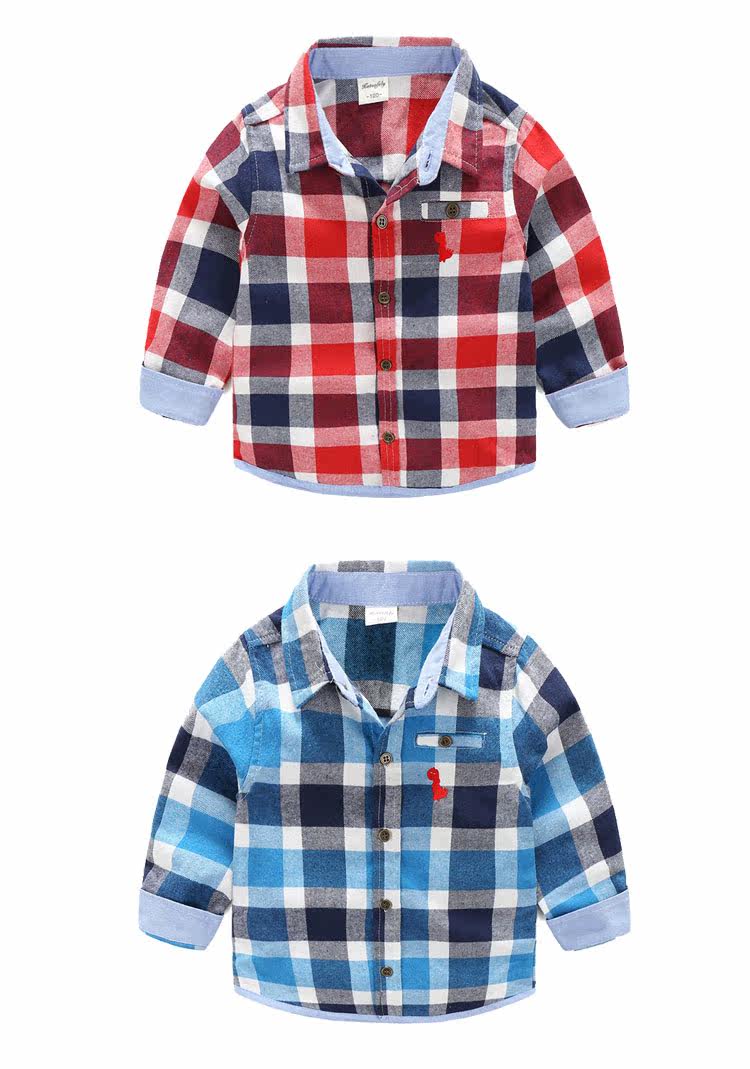 Chemise garcon à manche longue - Ref 2073918 Image 12