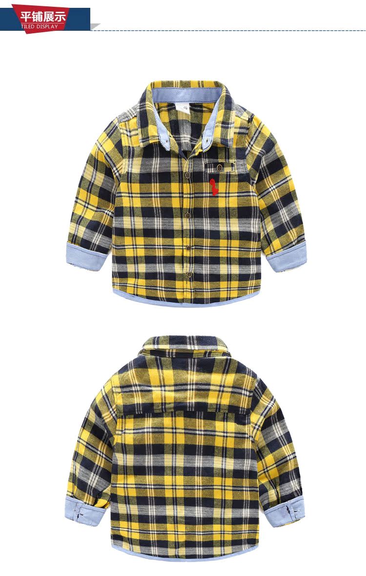 Chemise garcon à manche longue - Ref 2082562 Image 11