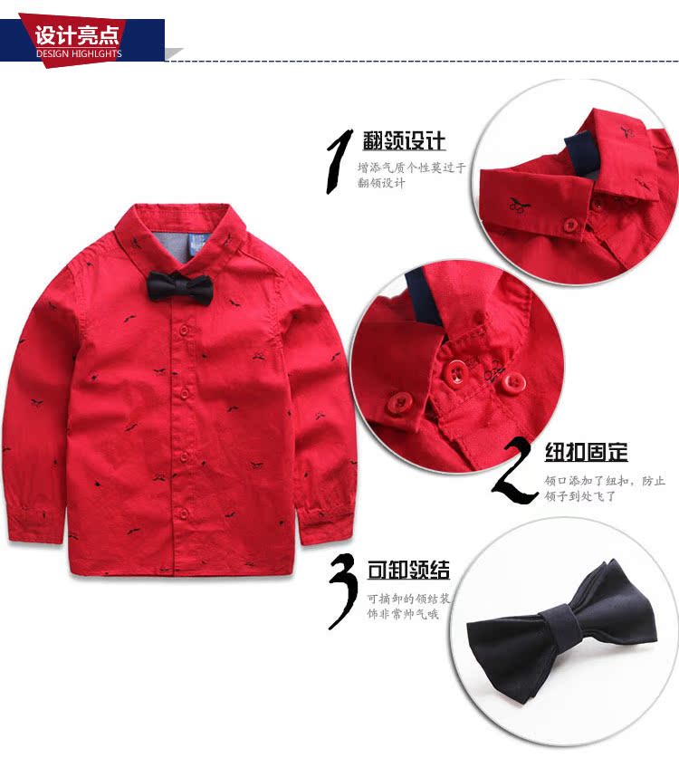 Chemise enfant à manche longue - Ref 2084331 Image 38