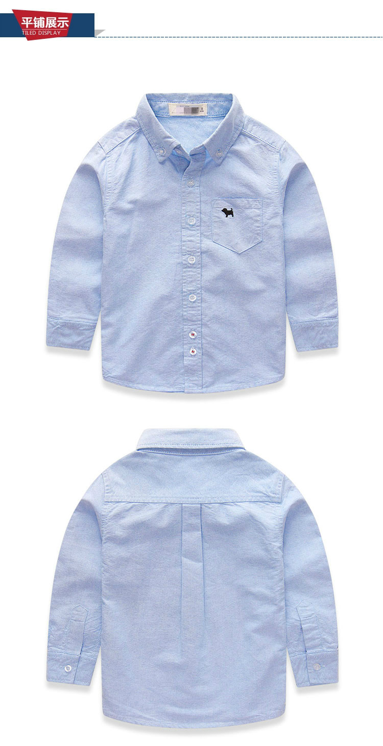 Chemise garcon à manche longue - Ref 2081814 Image 11