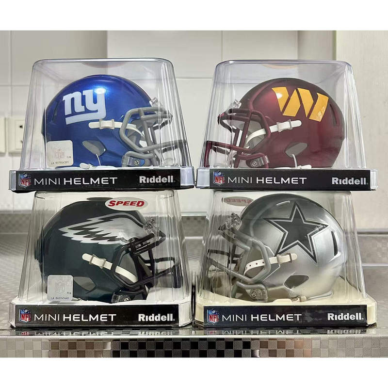 Four Major Sports Museums in North America Nfl Football Mini Helmet Cowboys Giants Eagles Commanders
