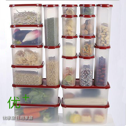 Excellent home can be stacked dry goods box Fresh kitchen grain tank Sealed tank Plastic grain storage tank storage tank