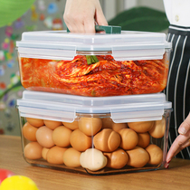 6L oversized sealed box high borosilicate glass large capacity microwave rectangular fresh-keeping refrigerator storage box pickle box