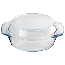 Oversized transparent tempered glass bowl with lid soup pot instant noodle bowl steaming bowl heat-resistant microwave oven suitable