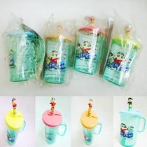 Childrens mouth cup baby kindergarten drinking water Cup home cartoon anti-drop sippy cup Primary School students hand cup mouth Cup