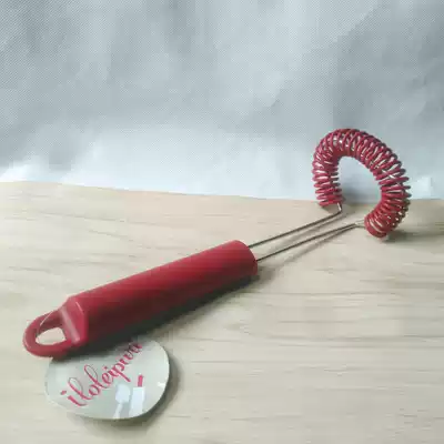 Export quality handheld egg beater stainless steel silicone hand-stirring rod household commercial cake baking tool