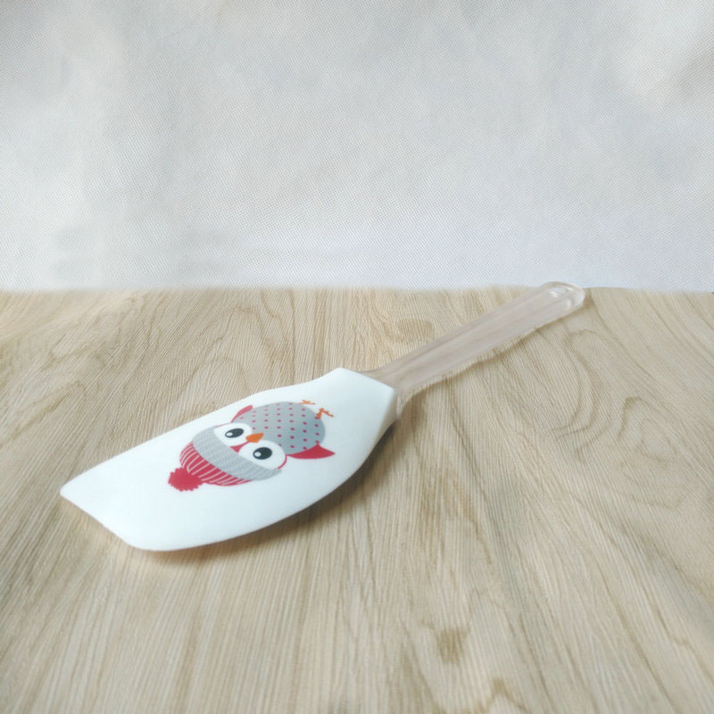 Silicone Scraper Resistance High Temperature Cake Cream Maker Kitchen with Baking Tool Cow Sugar Stirling Knife