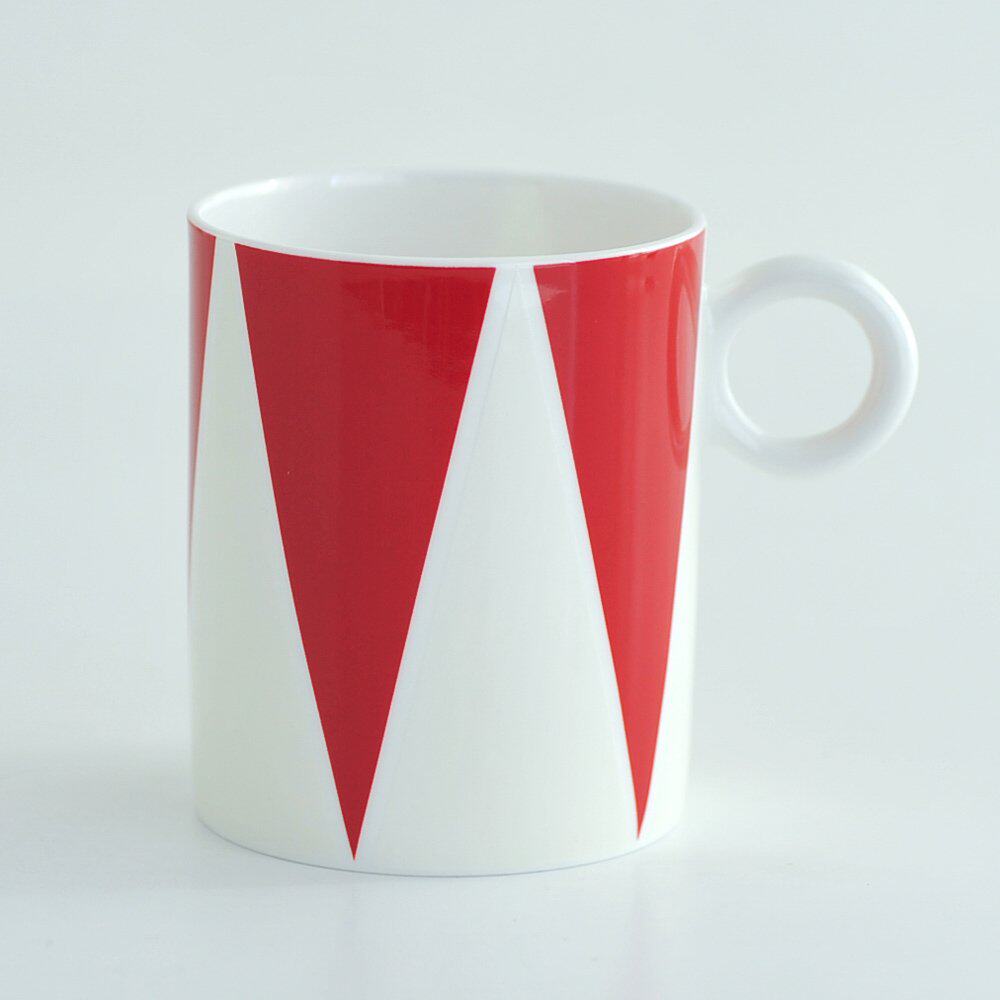 Alessi Circus Mark Cup Bone Porcelain Multicolur Spot Personality Gift Collection AC0010