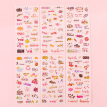 Hipster cartoon and paper Handbook material stickers creative diy mobile phone photo album decoration stickers small stickers 6