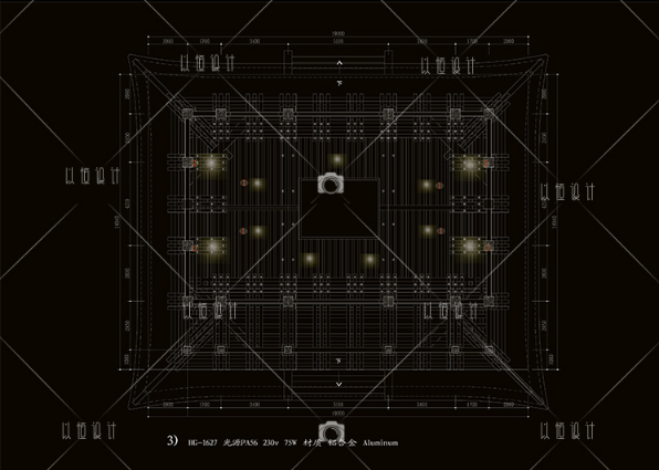 YH00615古建寺庙佛像建筑室内设计CAD配套效果图原创设计素...-7