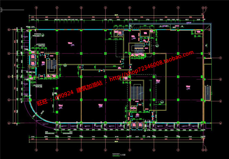 NO00792商住楼建筑方案设计cad施工图+su模型+效果图-10