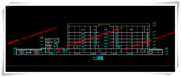 JZ213盛达国贸商业/商业综合体cad图纸+su+效果图+ppt文本-38