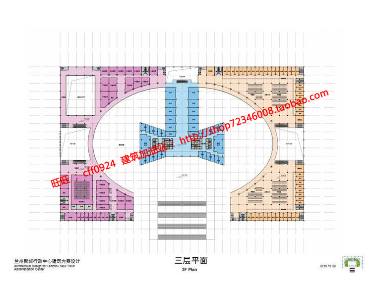 NO01697高层现代行政办公楼设计cad总图平面su模型文本jpg效...-68