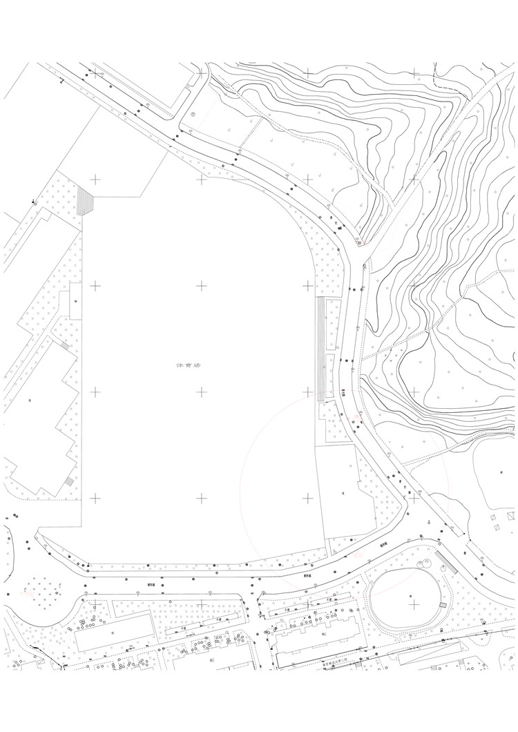 TU03108折叠空间-居民文化中心建筑方案设计su模型cad图纸排版-4