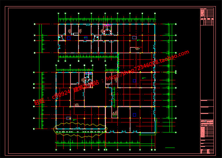 NO00117商业街商业建筑方案设计购物中心su模型skp效果图cad...-19