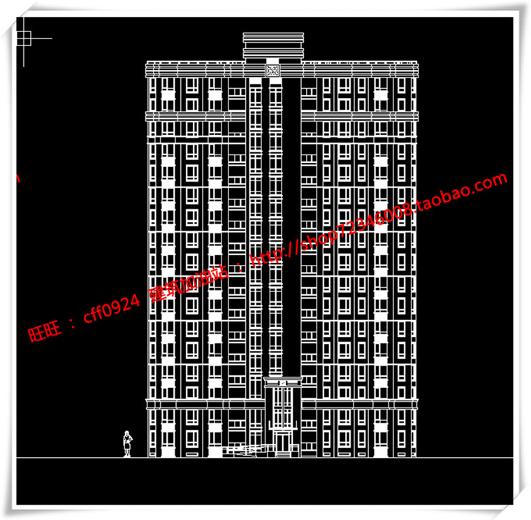 JZ285高层多层住宅小区 户型 cad总图+su模型+效果图+3Dmax-10