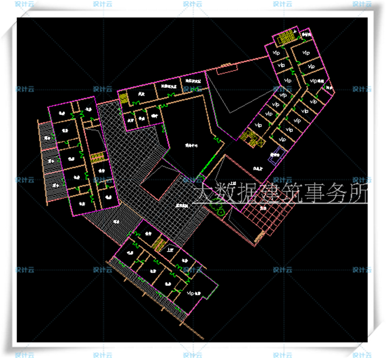 TU00448古镇改造新中式仿古商业街设计+文本+平面CAD+SU模型-12