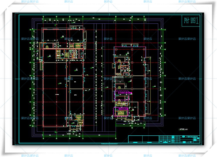 TU00819办公科技园创意产业园设计cad+文本+效果图+su模型-22