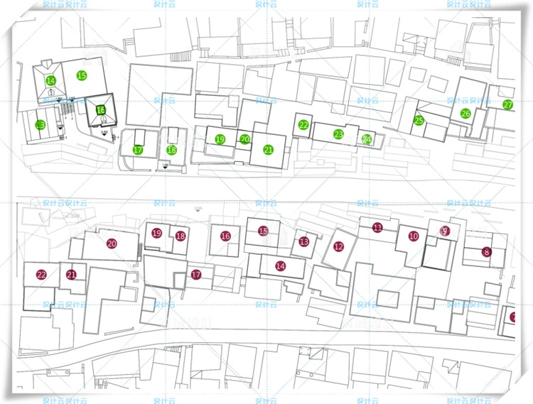TU00037商业步行街SU+CAD+文本排版/综合体广场商场规划建筑...-6
