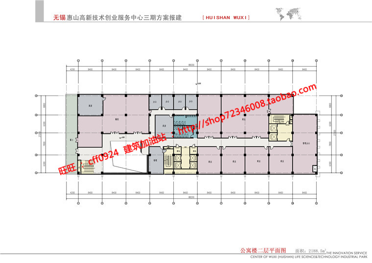 NO00417商务办公精装公寓cad平立剖效果图文本资料高层酒店...-6