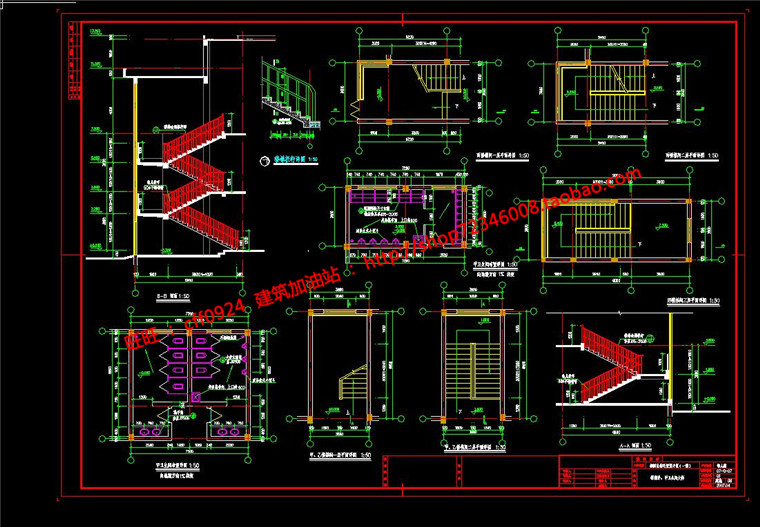 NO0183512班幼儿园教育建筑方案设计cad施工图文本3dmax-18