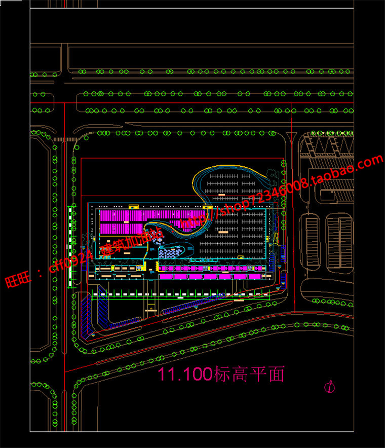 NO00682人才活动中心俱乐部会议中心cad建筑方案效果图SU模型-21