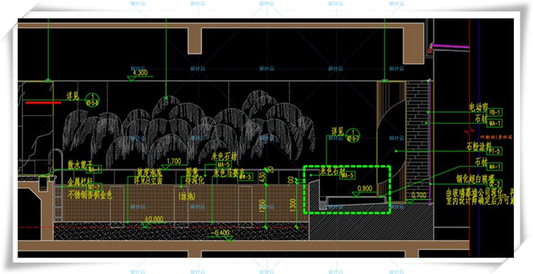 TU00572梁建国北京集美组万柳书院会所+CAD施工图+效果图软...-17