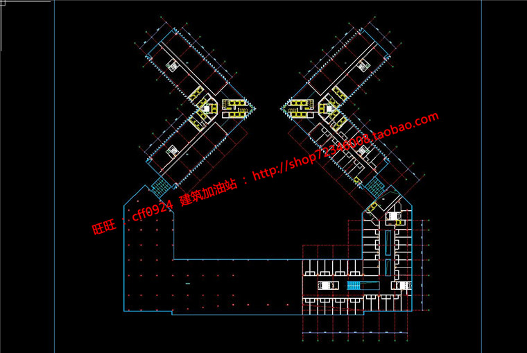 NO01883公建写字楼办公大厦城市建筑方案cad图纸文本效果图-42