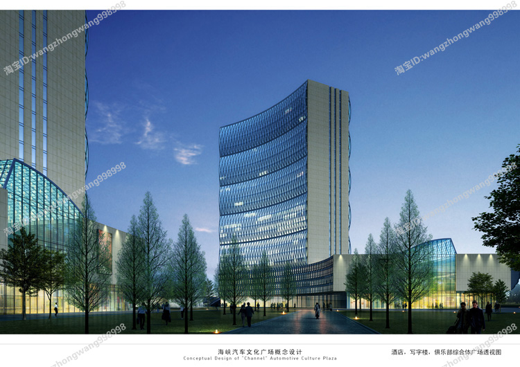 TU03001汽车城CAD施工图纸4S专卖店 车展SU模型车站外观展厅-32
