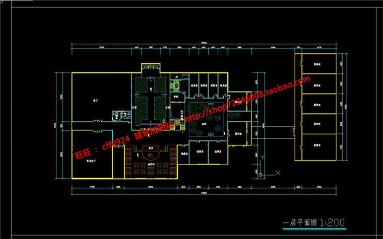 NO01723新古典会所景观建筑设计图纸cad效果图su模型-12