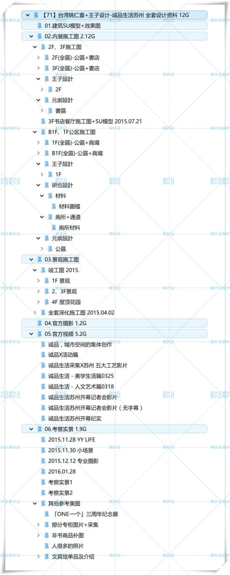 TU00533苏州诚品生活商场(含书店)CAD+家具+物料+摄影+SU模型-1