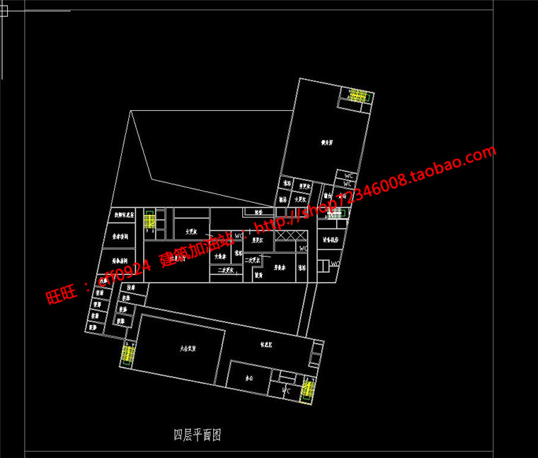 NO01766综合体酒店设计宾馆住宿全套含cad图纸效果图ppt和su...-27