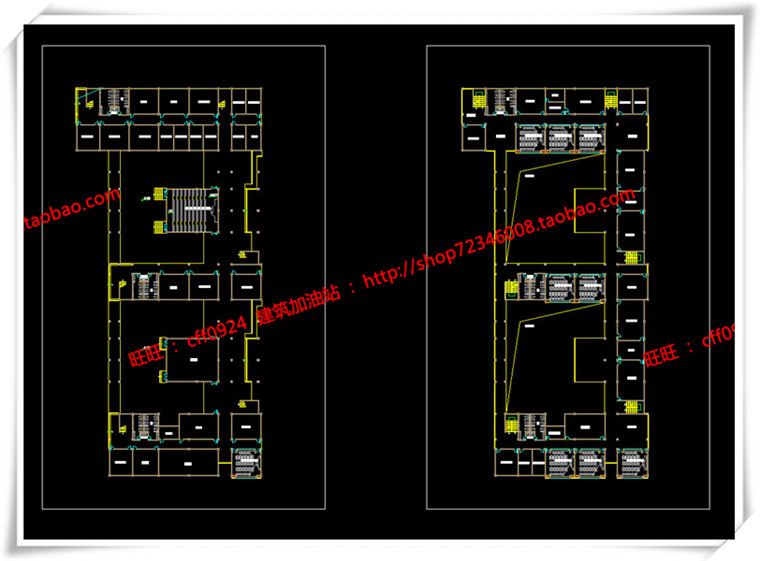 JZ255上海一村中小学/学校建筑设计cad图纸+su模型-9