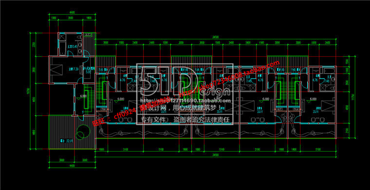 NO00148中式联排别墅精细su模型+cad图纸+效果图资料-13