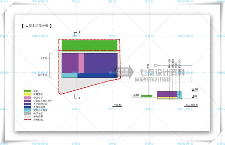 TU00801人才园创意产业园展览中心设计cad+su文本+效果图max-11