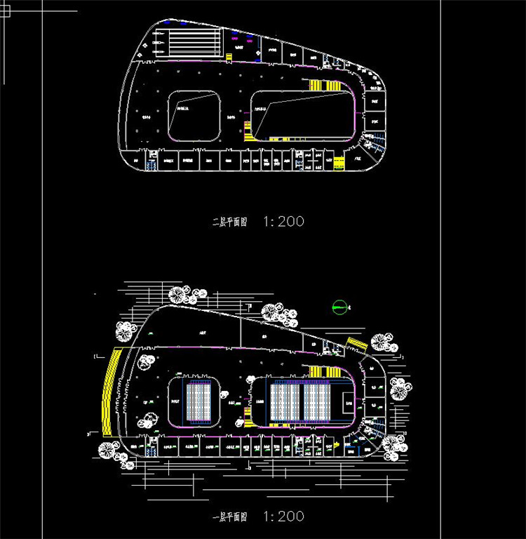 TU03125歌舞厅歌剧院设计全套su模型+cad图纸总图平立剖节点-5