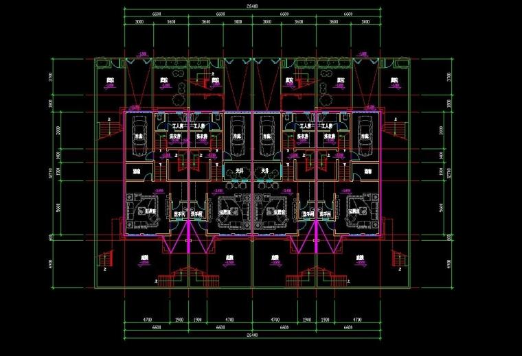 DB03394地中海风格联排别墅合院别墅商业街设计文本CAD+SU模型-37