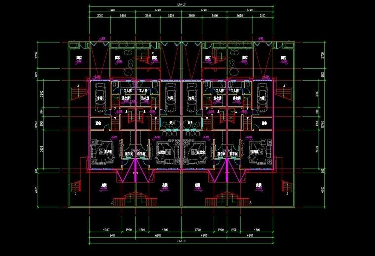 DB03394地中海风格联排别墅合院别墅商业街设计文本CAD+SU模型-37