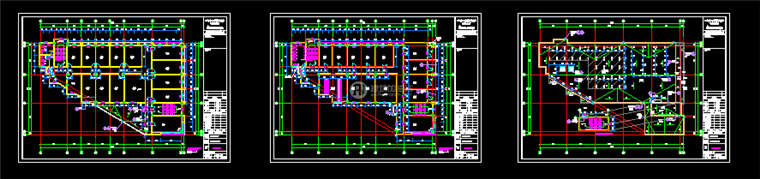 JZ065办公楼设计办公cad 办公SU模型 办公楼施工图 效果图-15