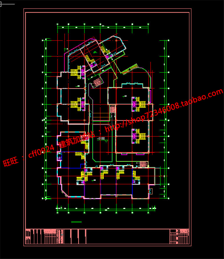 NO00117商业街商业建筑方案设计购物中心su模型skp效果图cad...-13