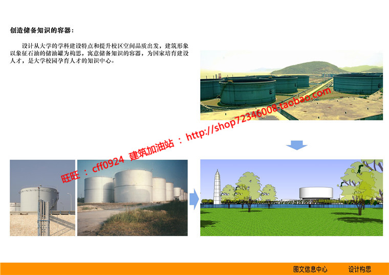 NO01354圆形图书馆建筑方案设计cad总图平立剖文本jpg效果图-4