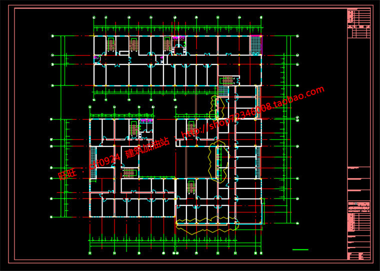 NO00117商业街商业建筑方案设计购物中心su模型skp效果图cad...-21