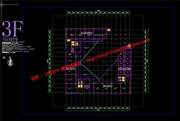 NO00821船舶大厦综合办公楼建筑方案设计cad图纸模型su文本-38