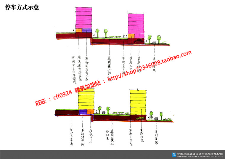 NO01884小区规划建筑方案设计cad图纸平面户型文本效果图-20