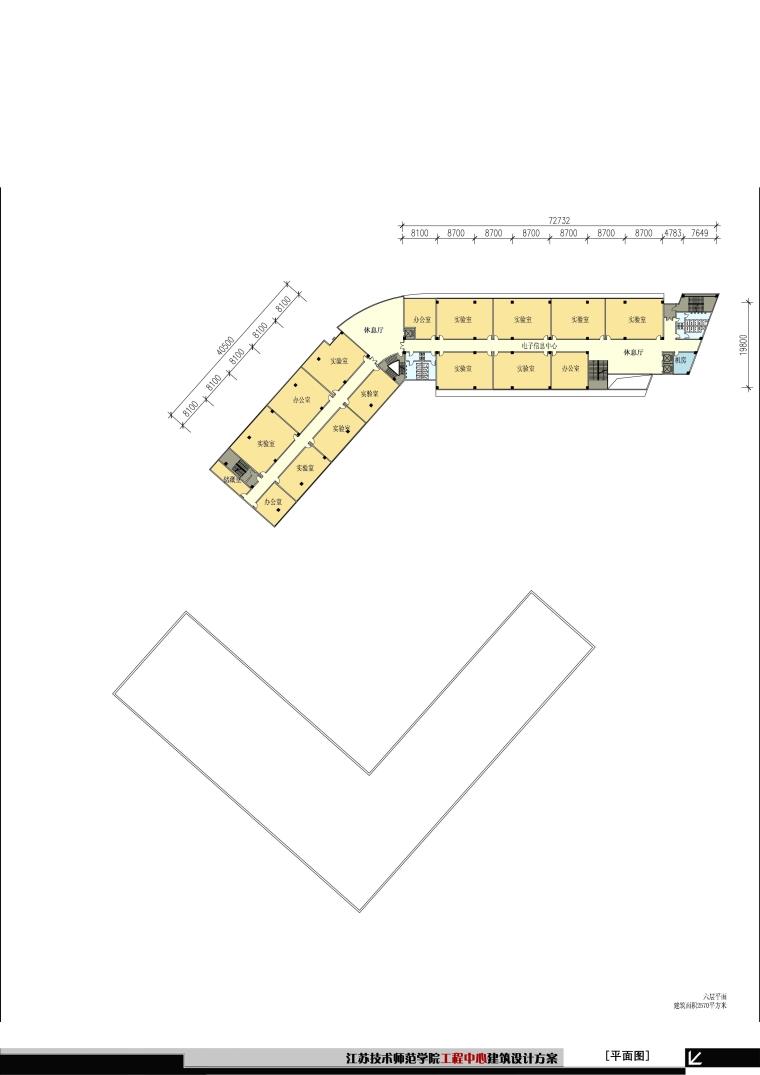 DB03385大学学校实训楼、办公楼单体设计文本及CAD、SU模型-11