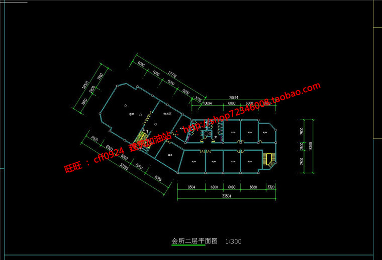 NO01126温泉别墅区规划改造项目含别墅群酒店cad图纸su模型-24