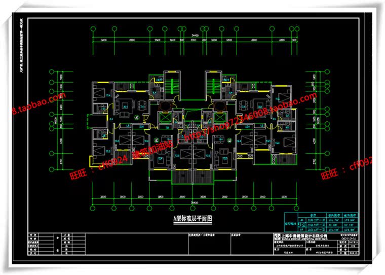 JZ307景瑞太仓高层住宅全套建筑设计cad平立面+su模型++效果图-9