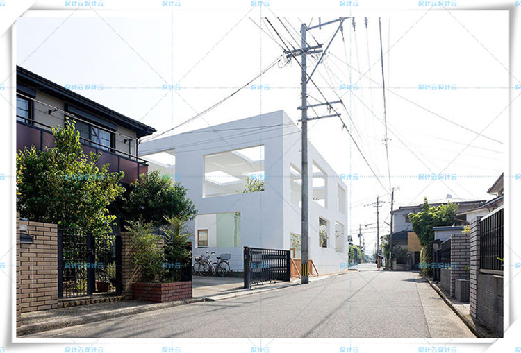 TU00923house n住宅 su模型 含cad+PPT+AI 藤本壮介抄绘作品-2